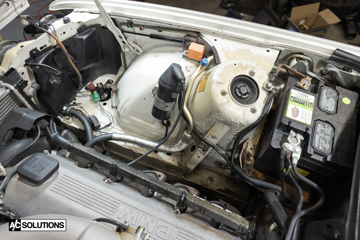 BMW E30 R134a Sanden Conversion Line Set