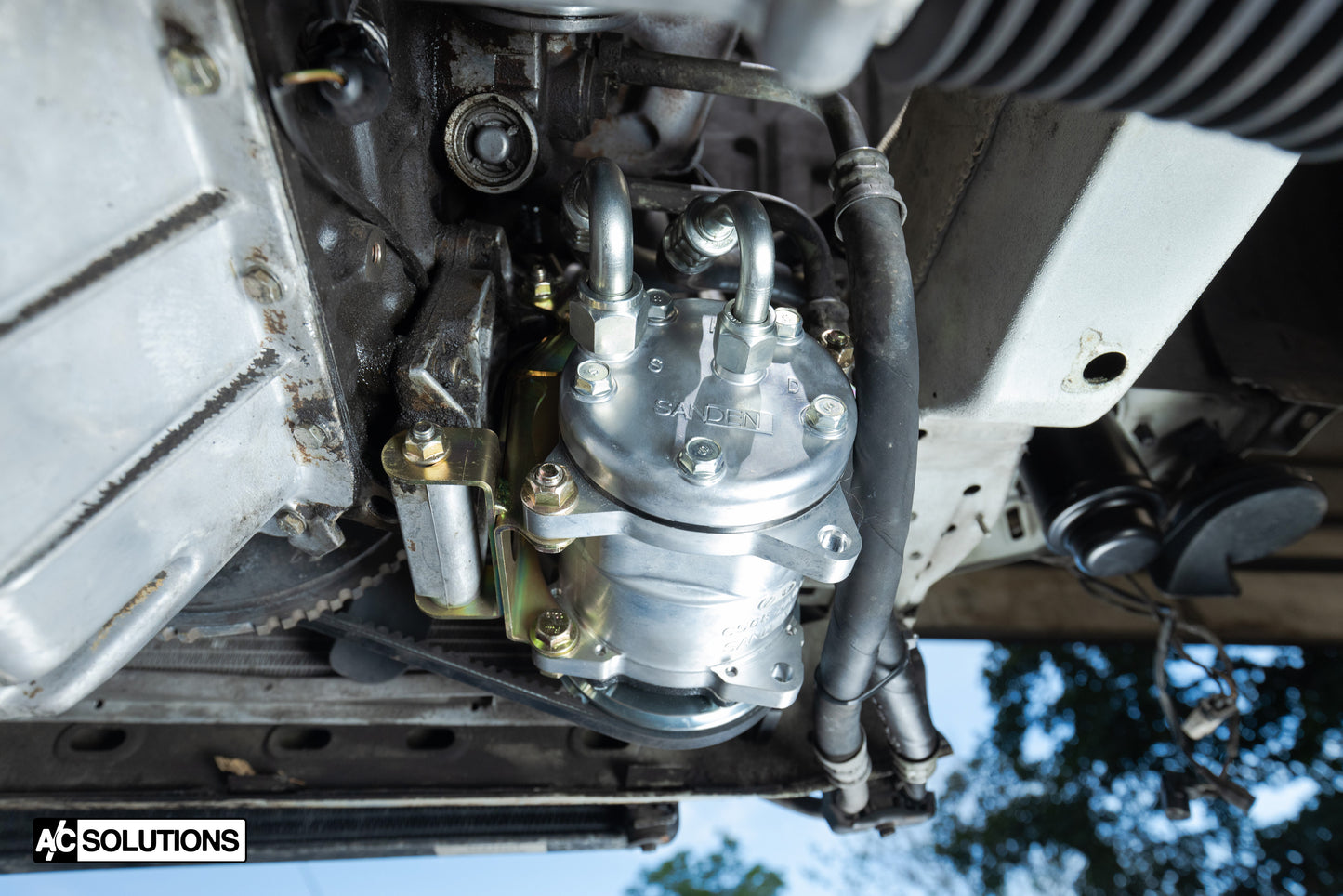 BMW E30 R134a Sanden Conversion Line Set