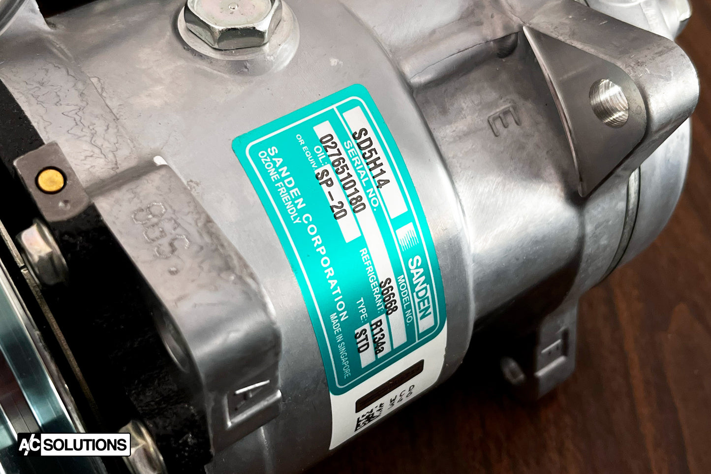 Genuine Sanden 508 (SD5H14) Compressor (standard)