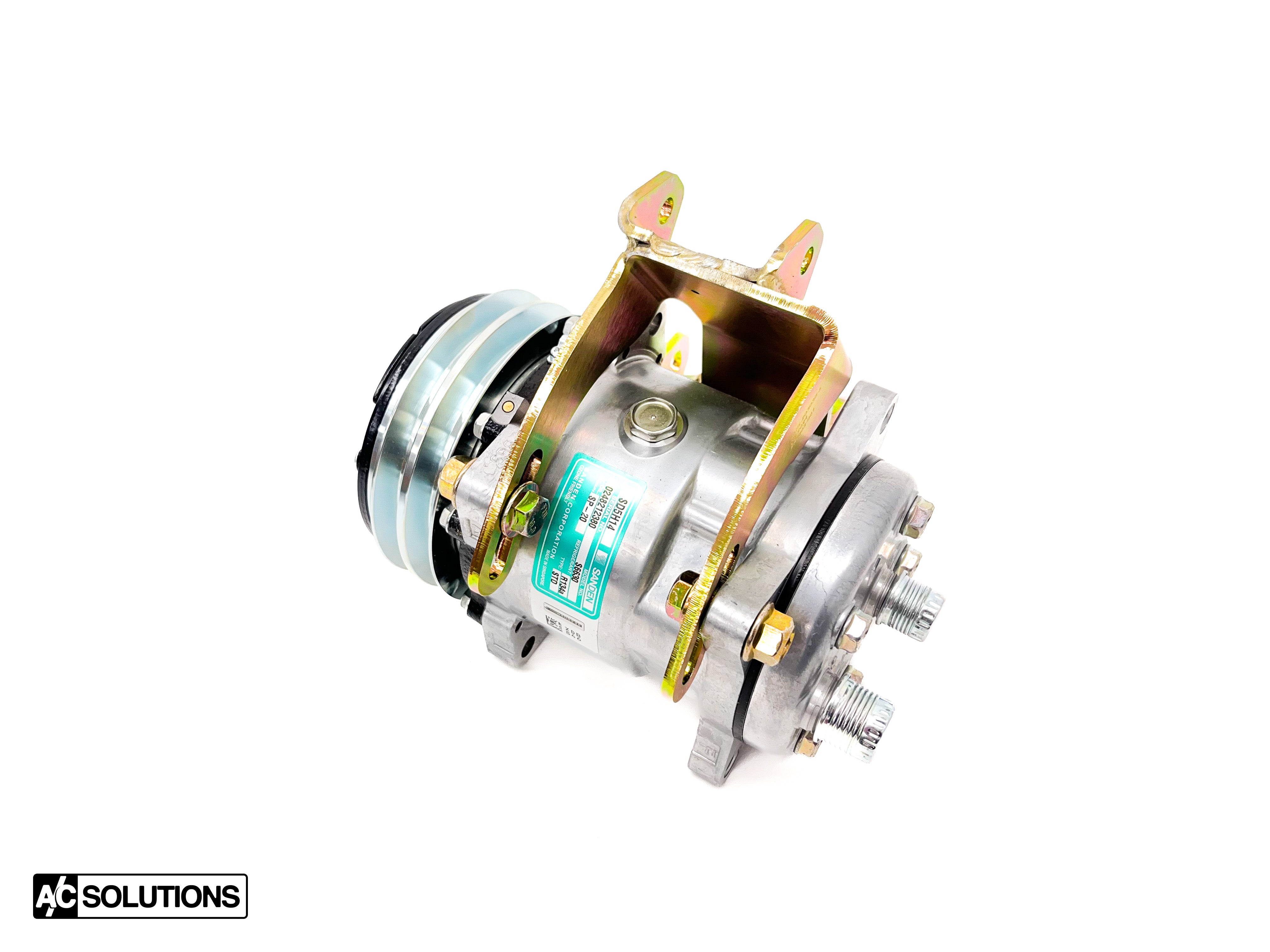 A/C Solutions BMW M20 M30 S38 Sanden Compressor Bracket (E30, E28, E24