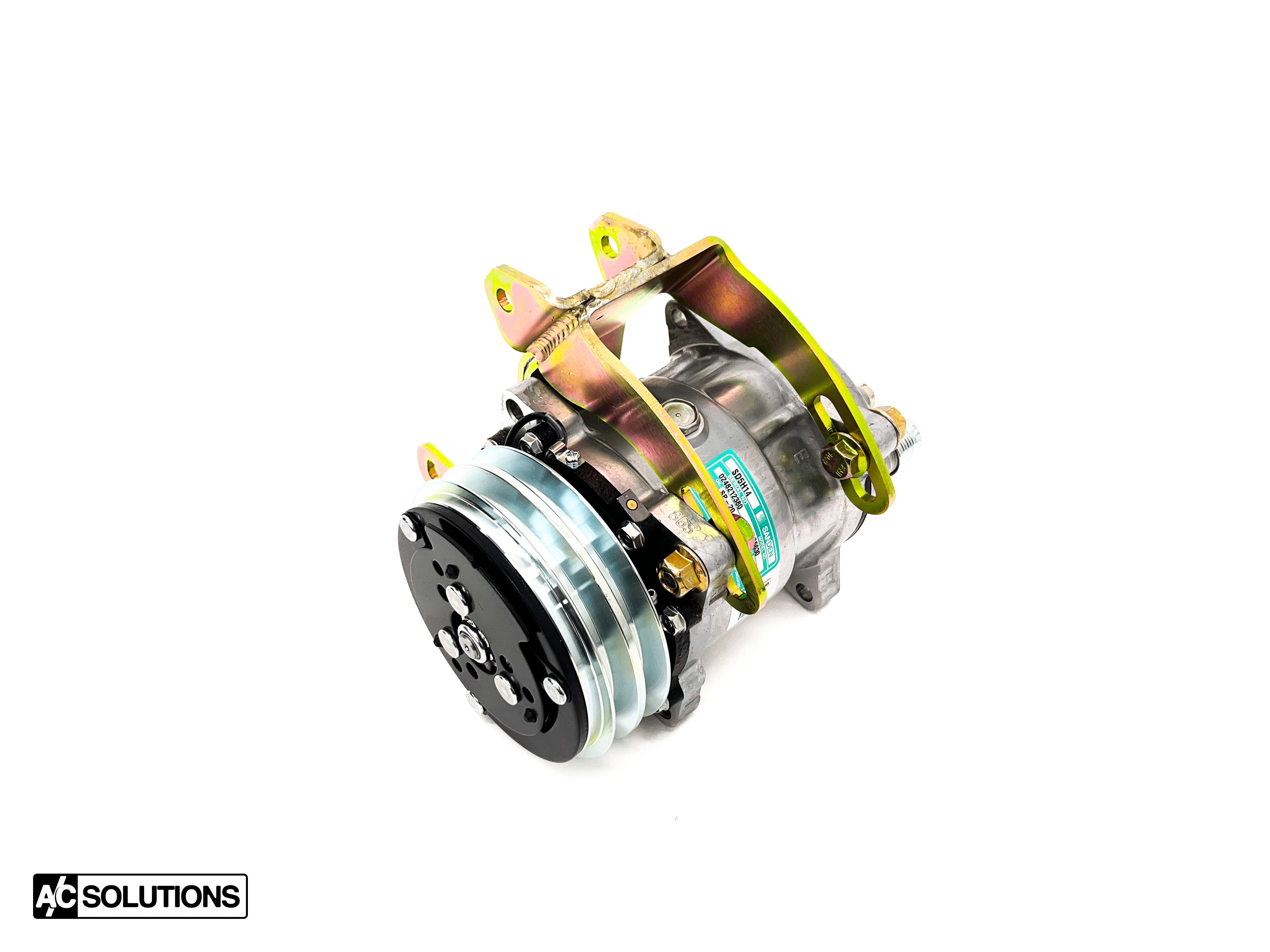 A/C Solutions BMW M20 M30 S38 Sanden Compressor Bracket (E30, E28, E24