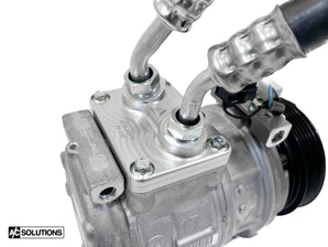 A/C Solutions BMW 24v Swap Denso Compressor Manifold