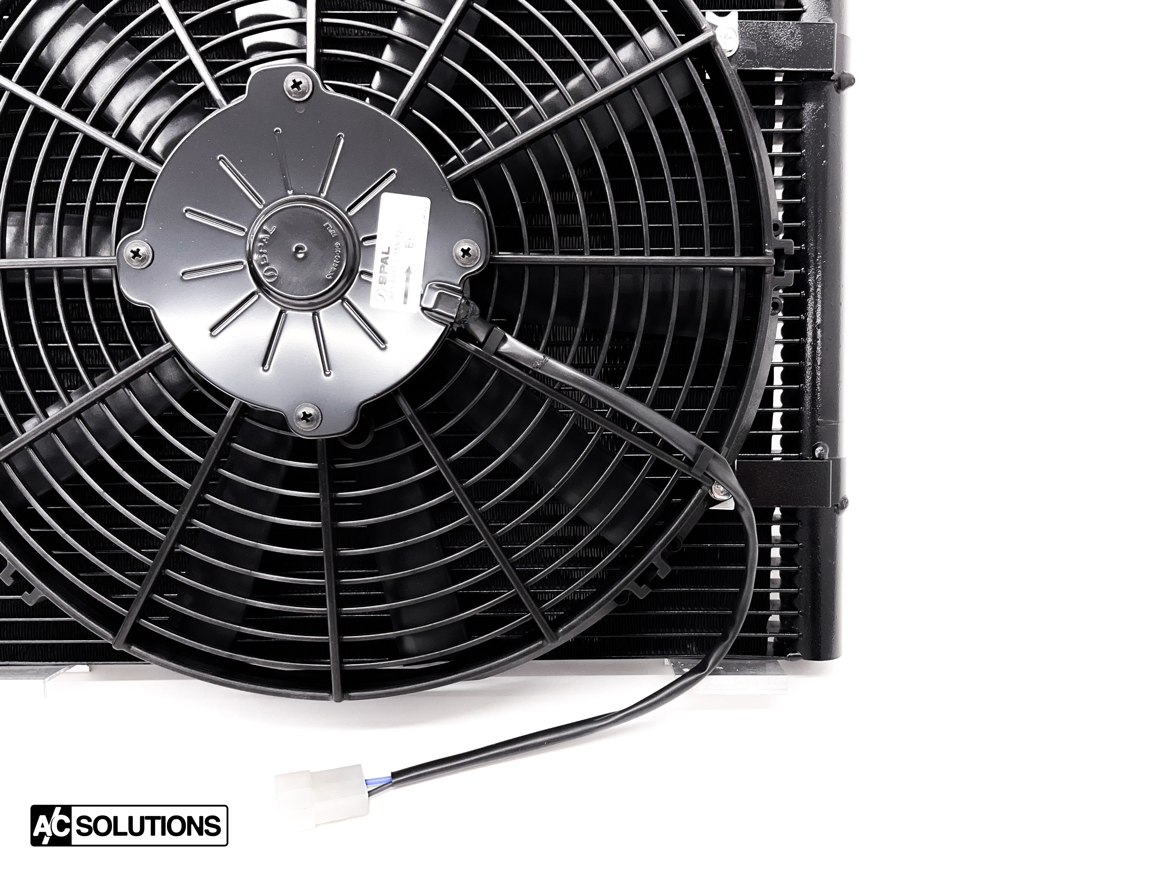 CSF E30 Parallel Flow Condenser + 13" SPAL Fan Combo A/C Solutions