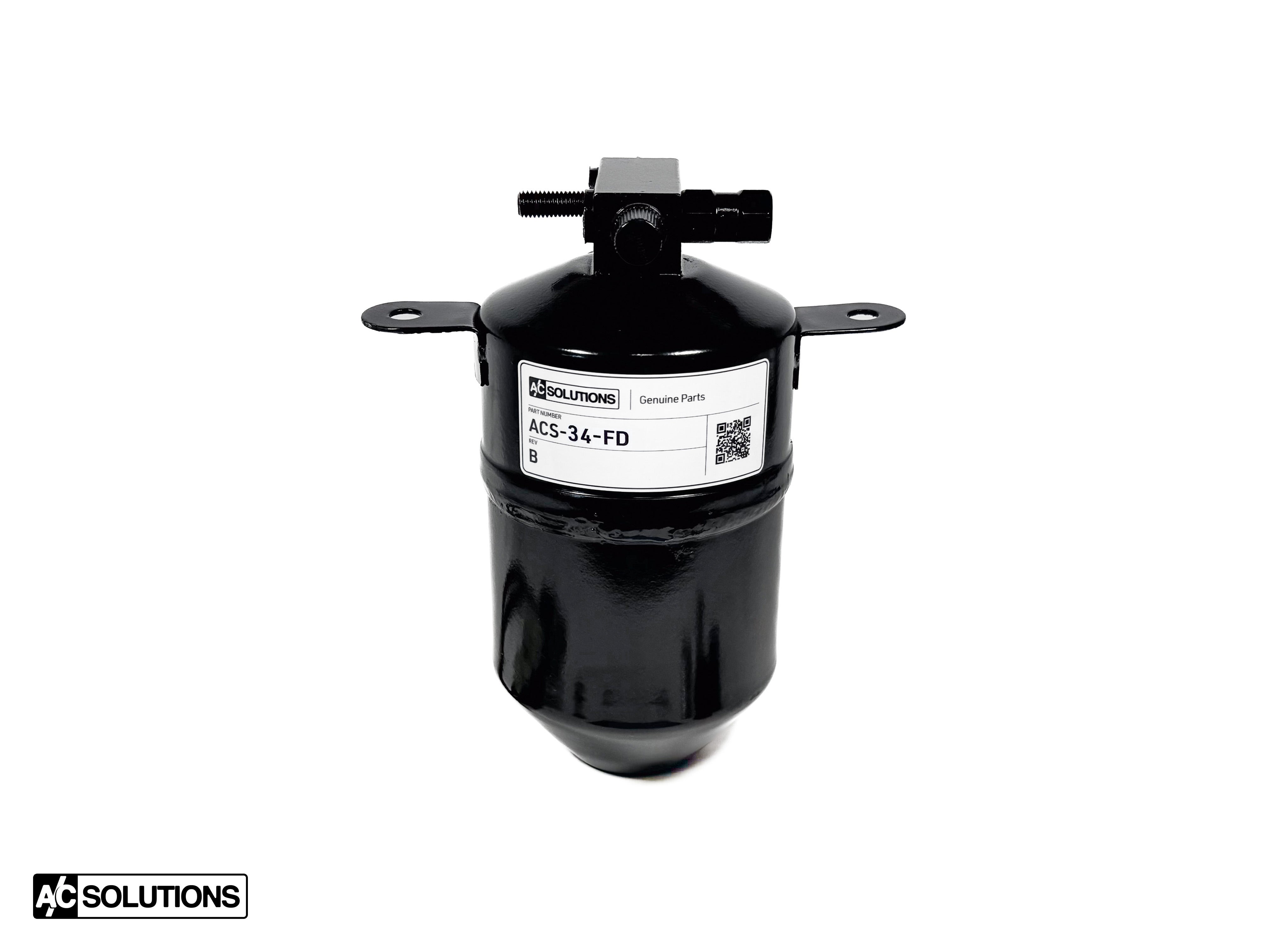 Filter R134 A/C Solutions BMW E34 R134a Filter Drier (64538390469)